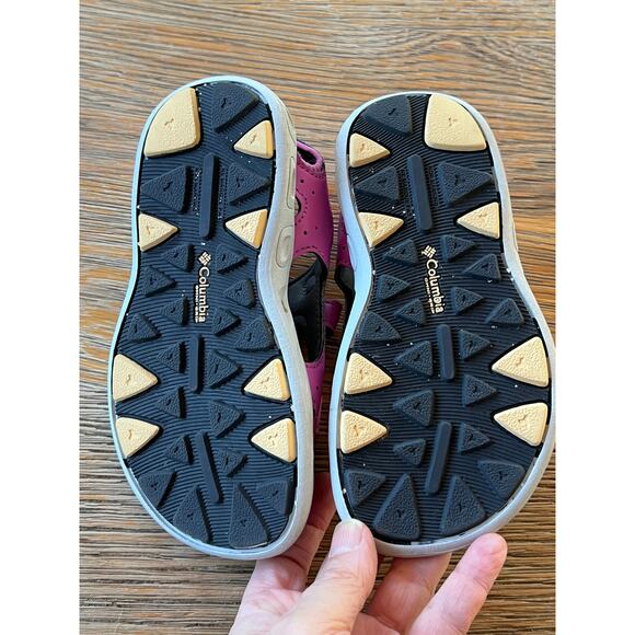 Columbia Youth Sport Sandals Pink Gray Size 11 Little Kids - Picture 3 of 4